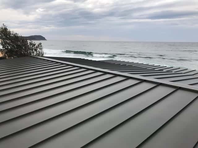 Standing Seam Metal Roofing Project Avoca Beach, NSW -1