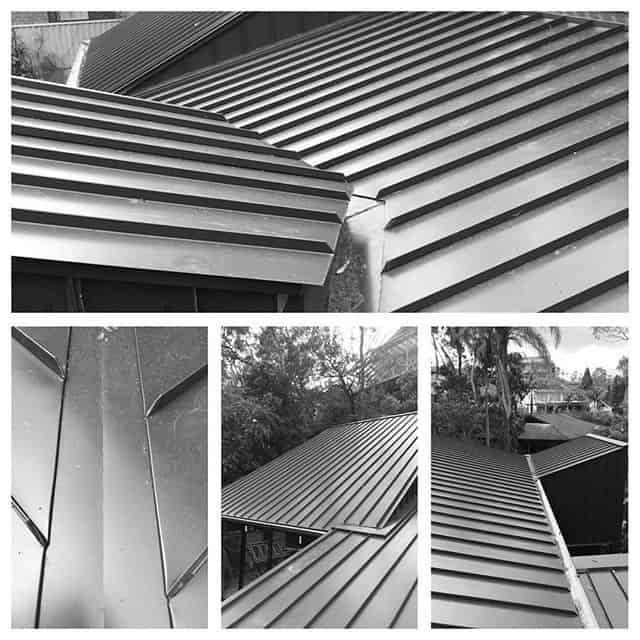 Standing Seam Steel Roofing project in Castle Hill, NSW